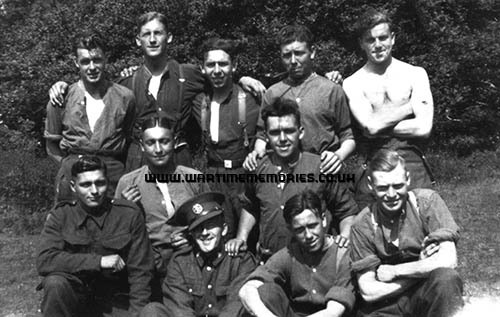 Tom is the tall one, taken Suffolk 1940/41